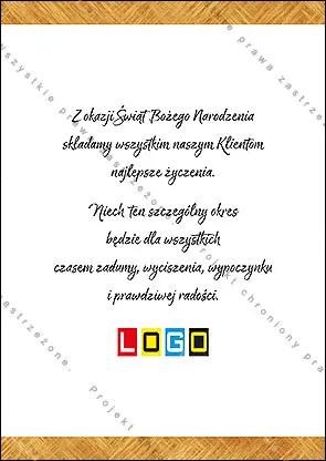 Zbliżenie na dużą szyszkę na ciepłym, złotym rozmytym tle z białym dołem, białe życzenia w prawym górnym rogu