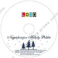 Biała trójka na granatowym pagórku, płyta