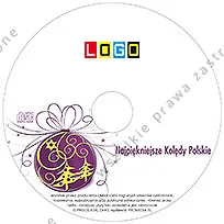 Śliwkowa purpura i złota kokarda, płyta