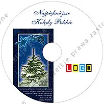 Kadr z kometą nad ośnieżonym drzewkiem, płyta