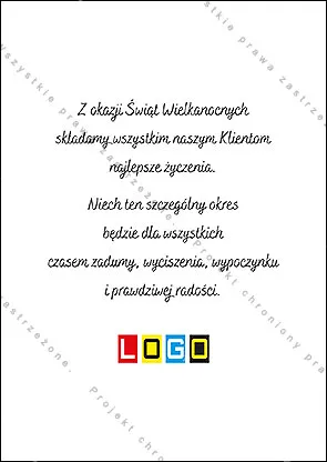 Złote jajo w białe kwiaty i mniejsze zielone oraz różowe, otoczone brązową gałązką na białym tle